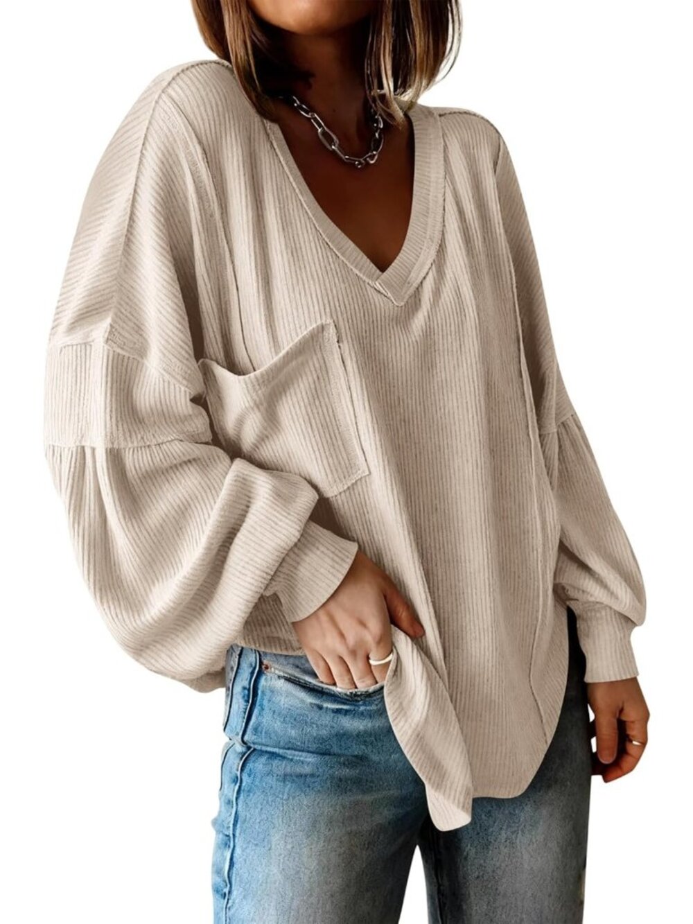 Chic Long Sleeve Fall Tops for Women | Stylish Casual Shirts 2026 Fashion